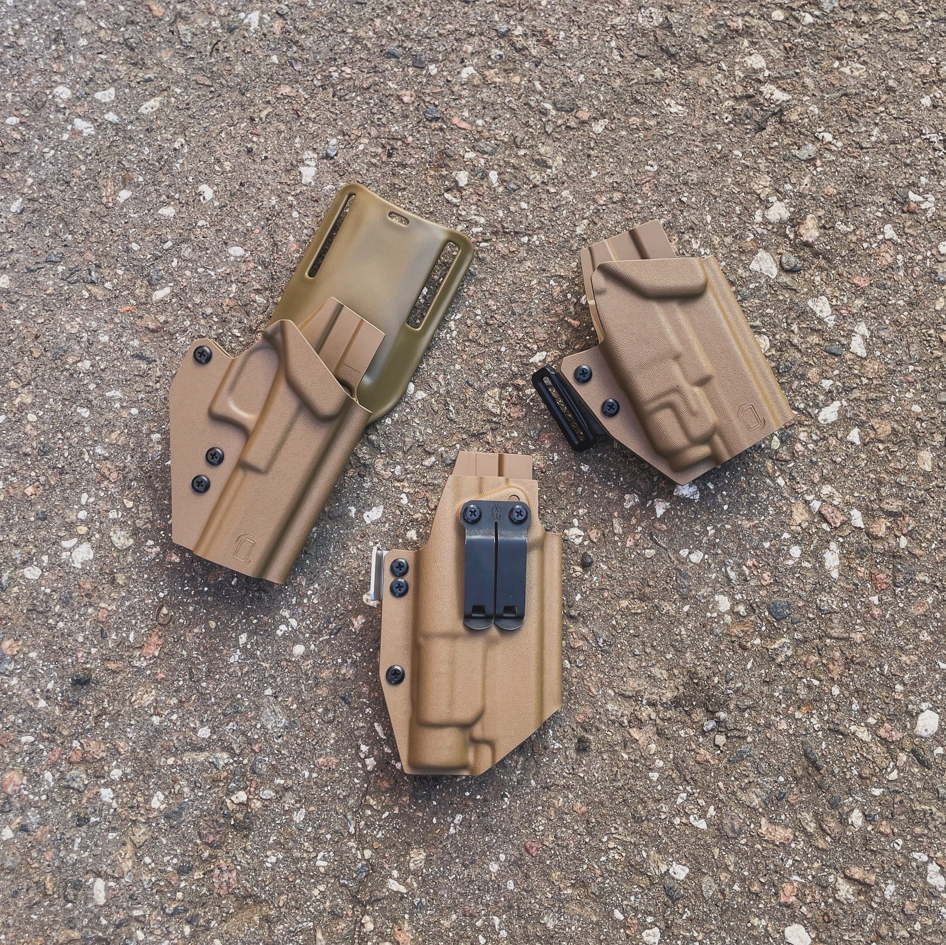 PANNELTAC IWB, OWB CONC and MID-DROP Holsters for GLOCK pistols